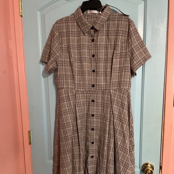 Plaid Dress by DressFo - Picture 1 of 5
